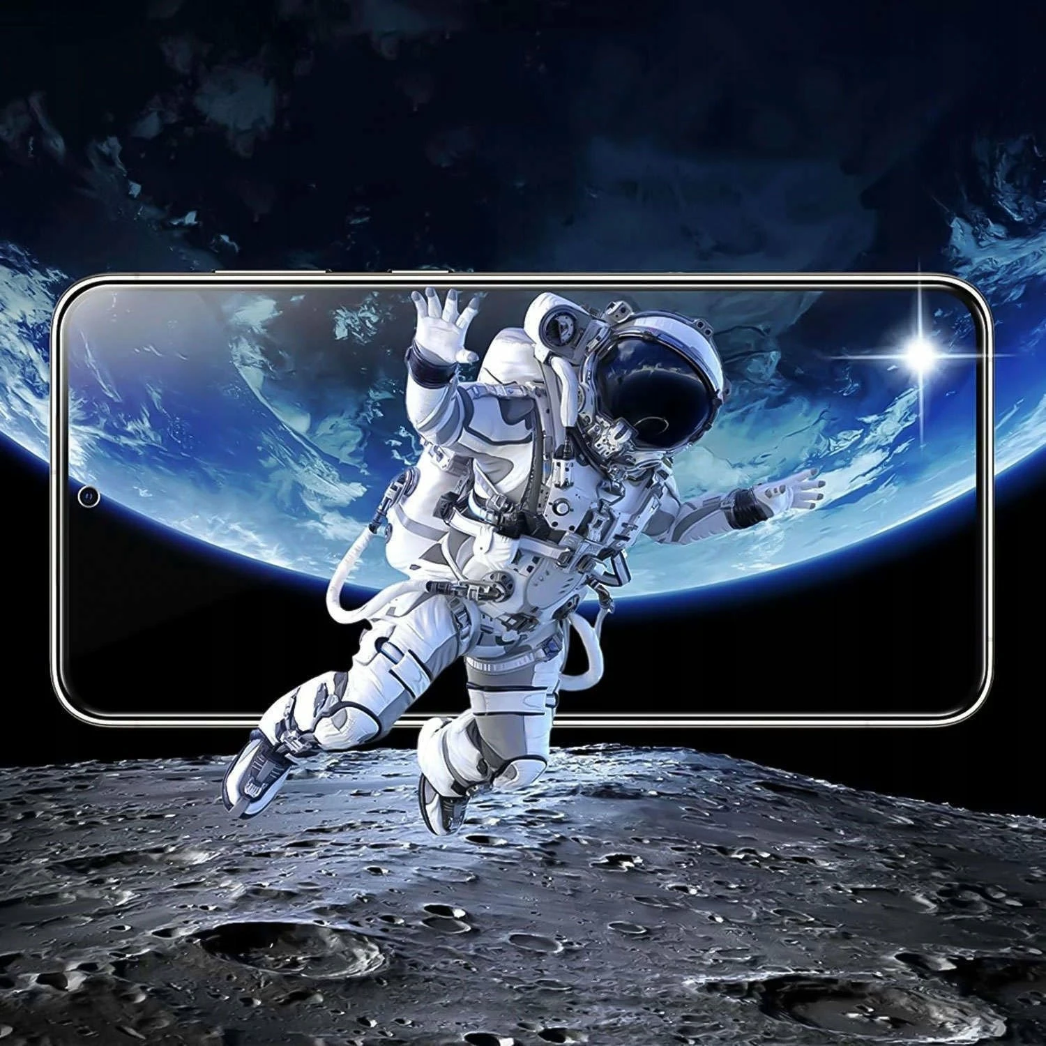 Xham mbrojtës 3MK FlexibleGlass për Samsung Galaxy A35/A55 5G, 7H, 0.3mm, 1 copë