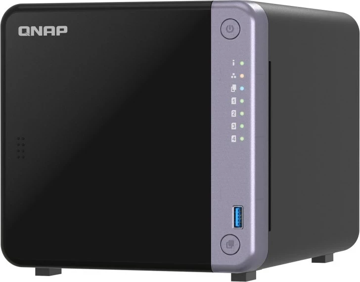 Server NAS QNAP TS-432X-4G, Tower, Ethernet LAN, Alpine AL-524, i zi