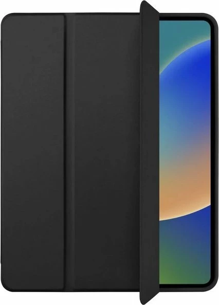 Këllëf flip Fixed Padcover+ për Apple iPad Air 13\" (2024, gjenerata 6), i zi