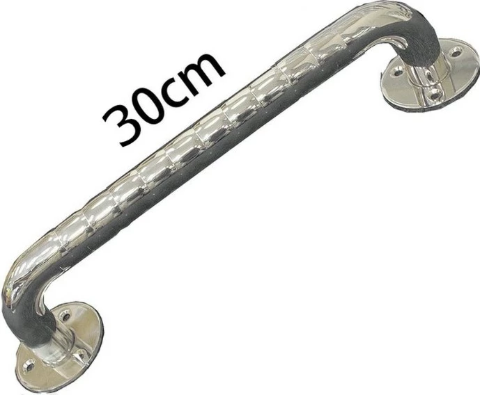 Dorëz mbajtëse SUNDO për banjo, 30 cm, Çelik inox, Argjendtë