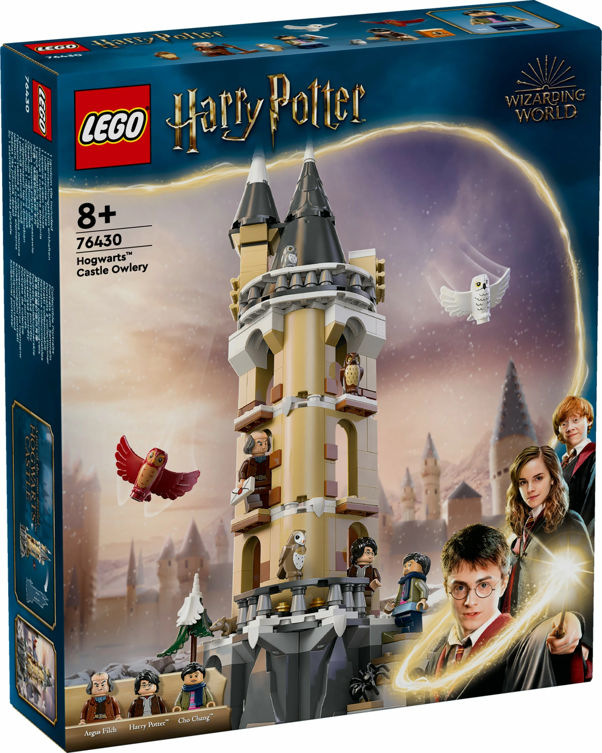 Set ndërtimi LEGO Harry Potter Hogwarts Castle Owlery 364 pjesë, multikolor