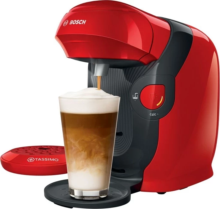 Aparat kafeje Bosch Tassimo Style TAS1103, kapsulë, i kuq