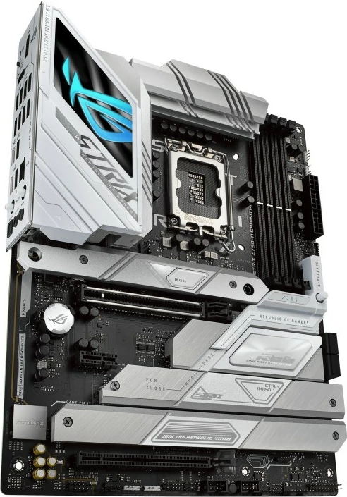 Pllakë amë ASUS ROG STRIX Z790-A GAMING WIFI II, Intel, LGA 1700, DDR5-SDRAM, 128 GB, argjendtë