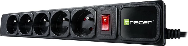 Kasë Tracer PowerGear TRALIS47138, 5 dalje, 5m, e zezë