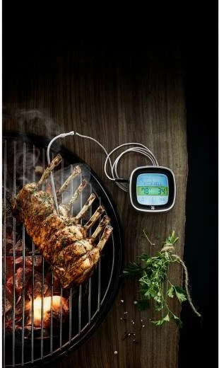 Termometër digjital BBQ WMF 608196030, me sondë, i zi