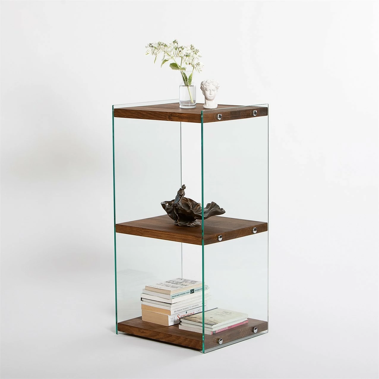 Raft librash Hanah Home, Aqua 2, ngjyrë natyrale