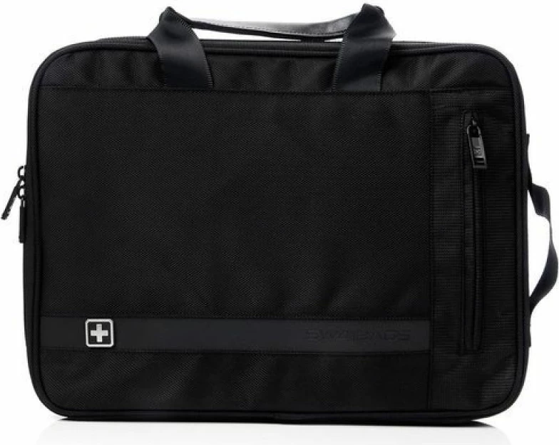 Çantë për laptop Swissbags, e zezë