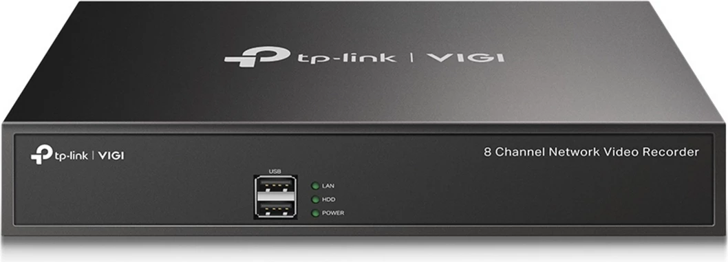 Regjistrues rrjeti NVR, TP-Link, VIGI NVR1008H, 8 kanale, e zezë