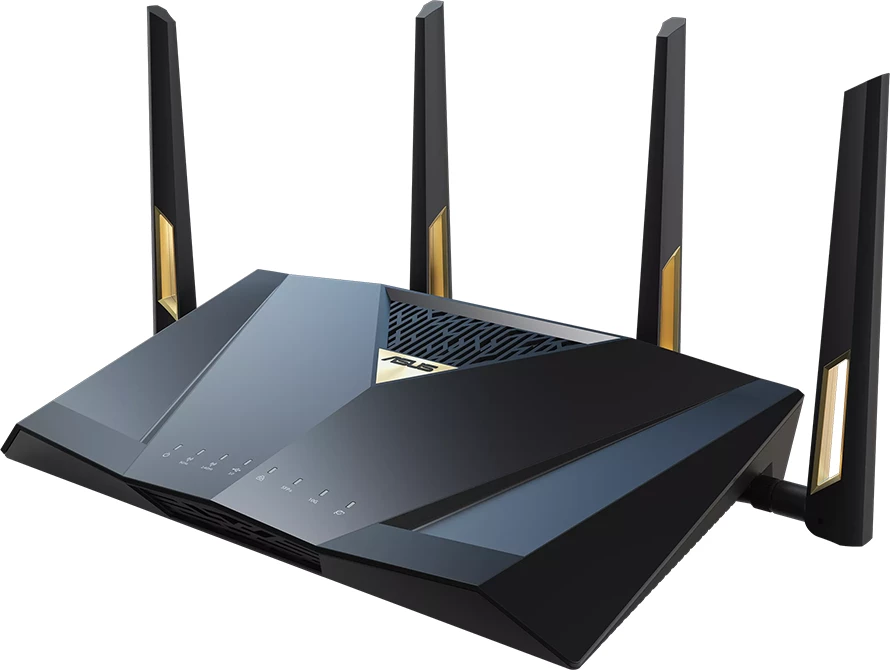 Router ASUS RT-BE88U BE7200 WiFi 7 Dual-Band, 7.2 Gbps, 2x10G + SFP+, 4x2.5G, i zi