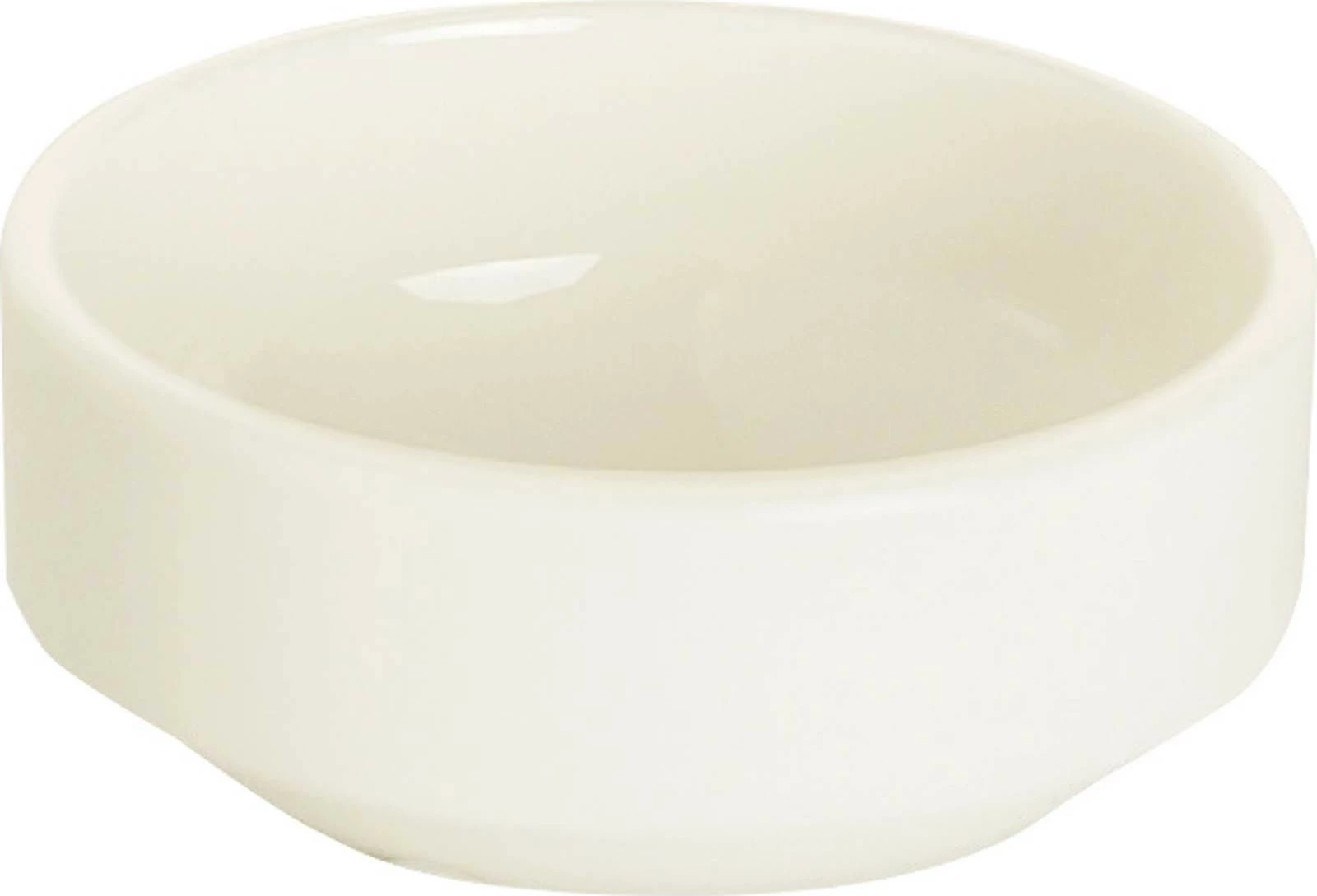 Tas porcelani Fine Dine Crema 90 ml, stackable, set 6 copë, krem