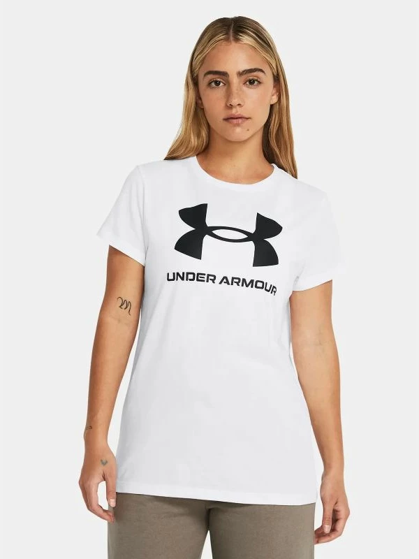 Maicë për femra Under Armour, e bardhë