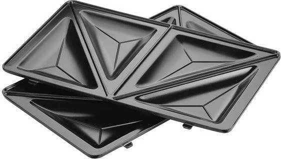 Tostier Amica SMK4011, 750W, 3 pllaka të ndërrueshme, i zi