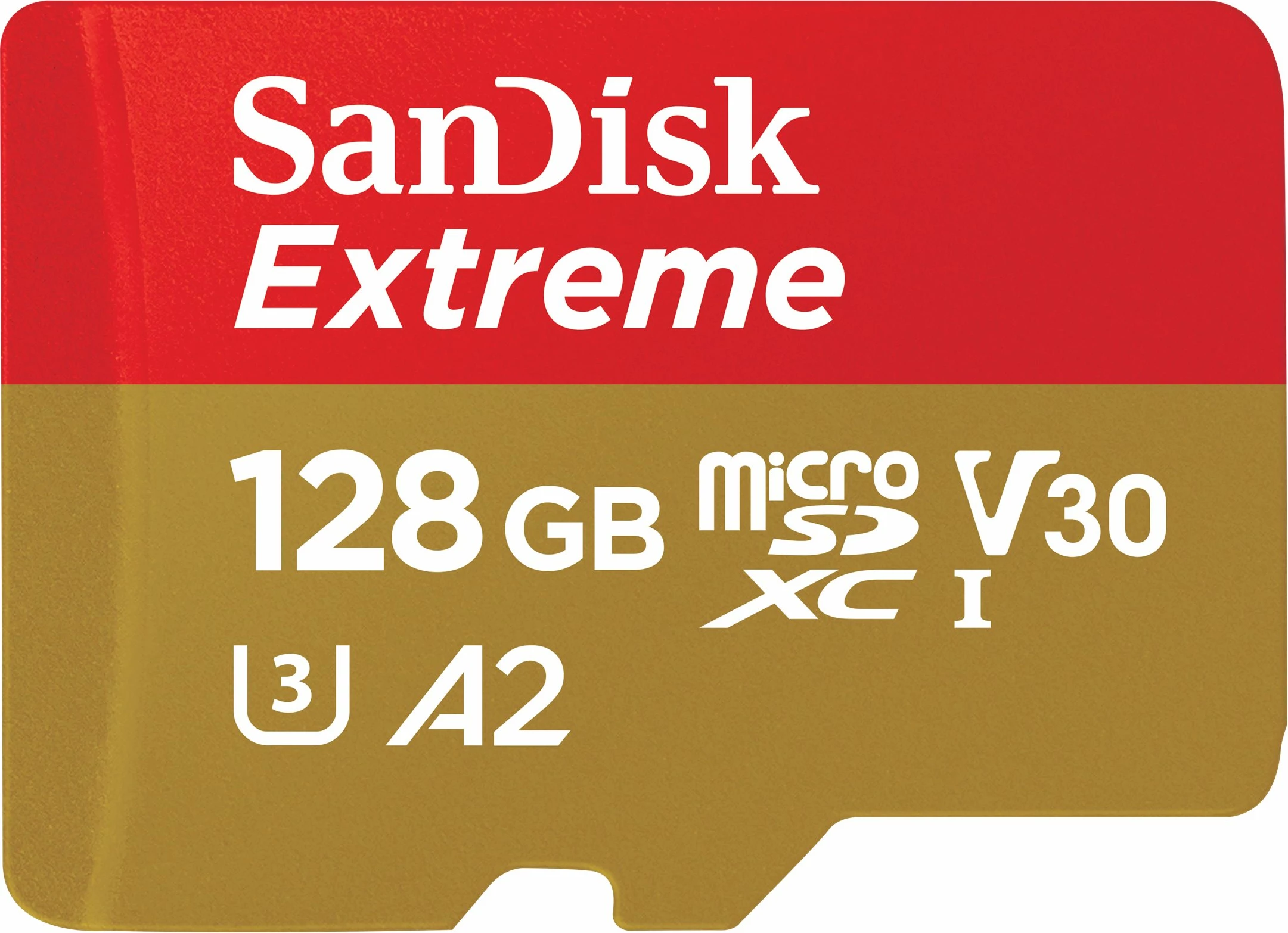 Kartë memorie SanDisk Extreme 128GB microSDXC, me adapter