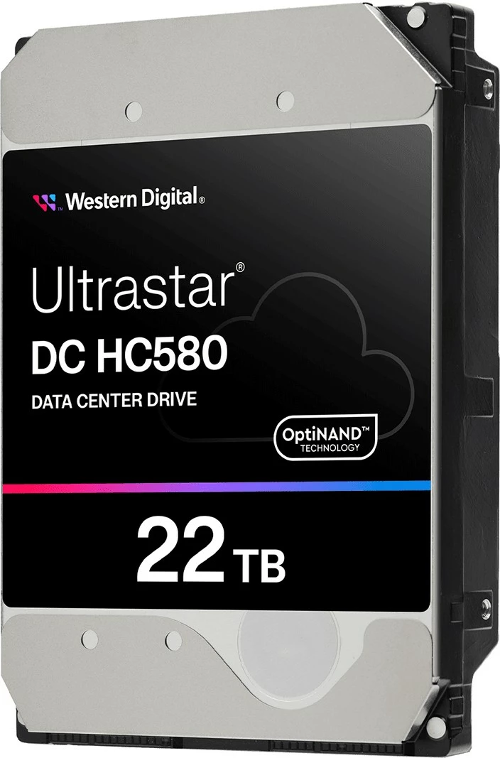 Hard disk Western Digital Ultrastar DC HC580, 22 TB, 7200 RPM, 3.5", Serial ATA