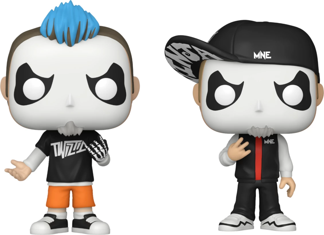 Figurine vinili Funko POP! Rocks Twiztid (Madrox & Monoxide), set 2 copë