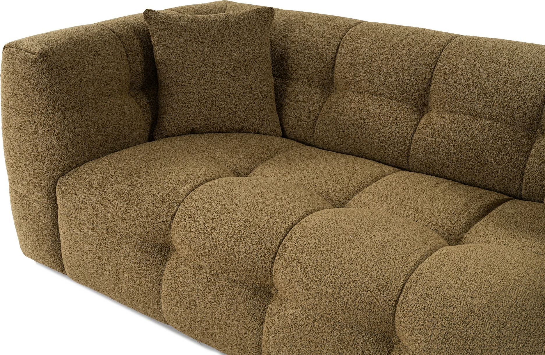 Divan dy vendësh, ngjyrë kaki, Atelier del Sofa, Cady 2