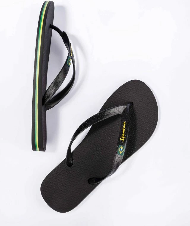 Flip-Flops Ipanema për meshkuj dhe femra, të zeza