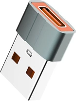 Adapter OTG LDNIO LC150 USB-A në USB-C, USB 3.0, gri