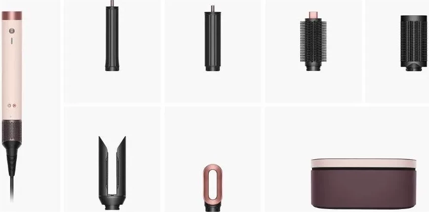 Stilues për flokë Dyson Airwrap Co‑anda, 1700W, 6 aksesorë, rozë