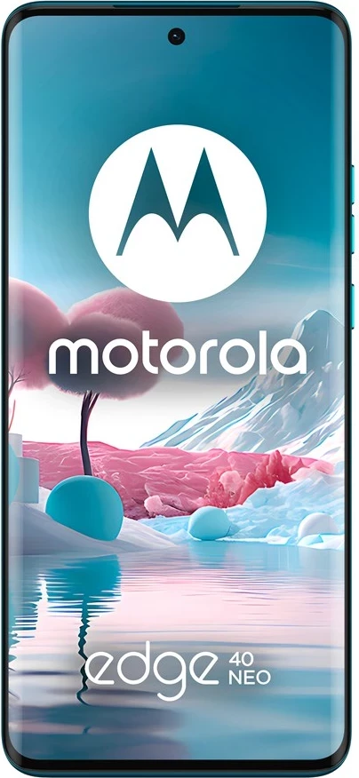 Celular Motorola Edge 40 Neo, 6.55 inç, Dual SIM, Android 13, 5G, USB Type-C, 12 GB RAM, 256 GB, 5000 mAh, Blu