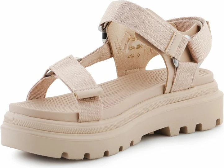 Sandale për femra Palladium, bezhë