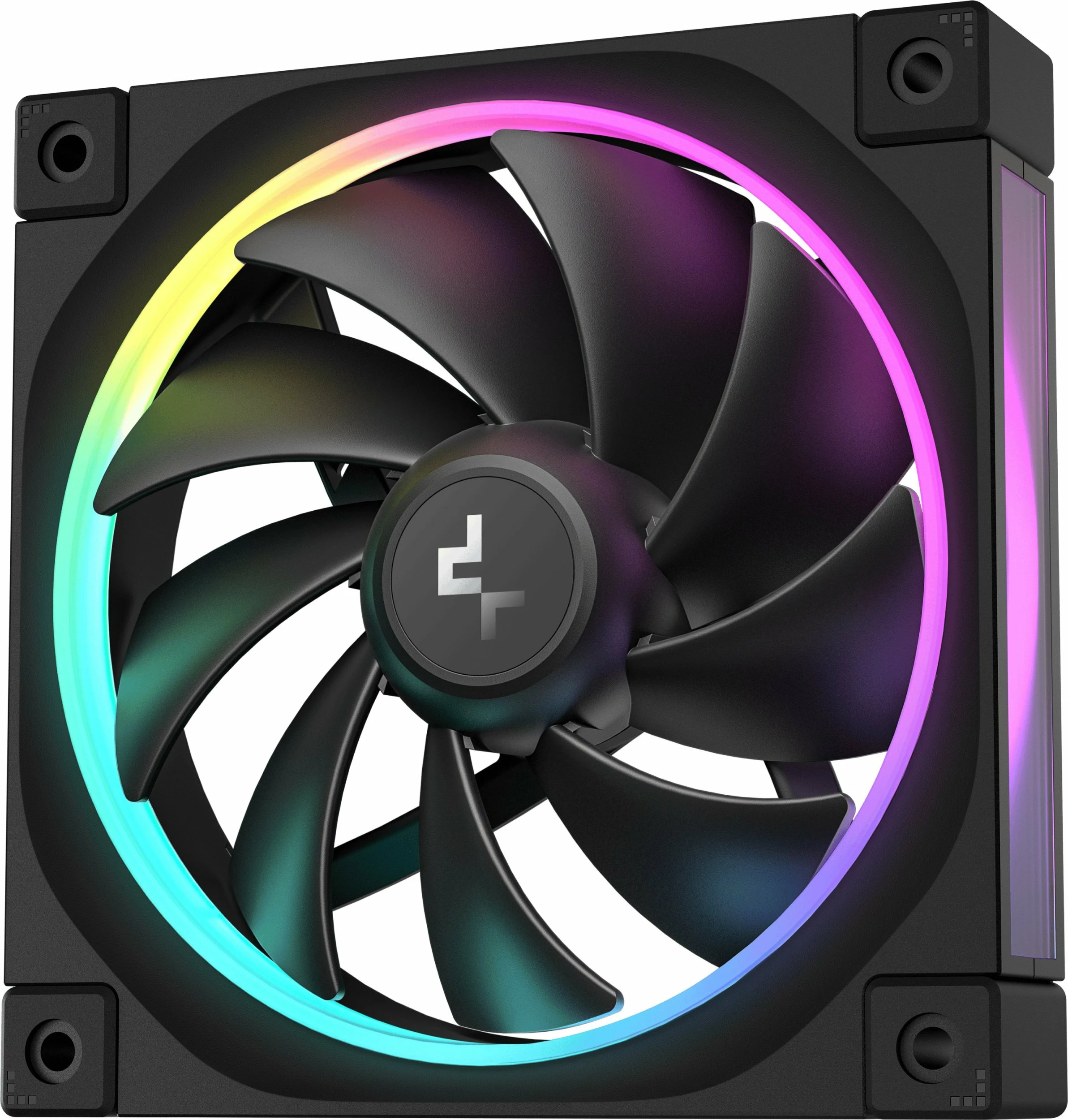 Ventilator PC Deepcool FL12 R-FL12-BKAPN3-G, 120mm, ARGB Gen2, 3 copë, i zi