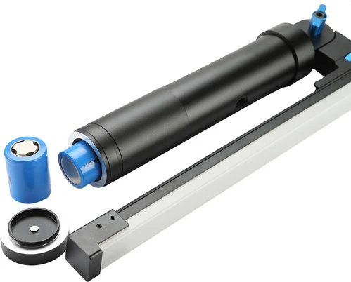 Shkop drite LED Fotorgear Magilight GH-02, 144 RGB LED, 800 lm, 100 cm, IPX4, bateri të rikarikueshme, e zezë