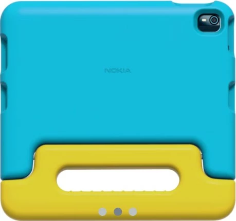 Mbështjellës tabletë Nokia Tab T10 Kids, verdhë cyan