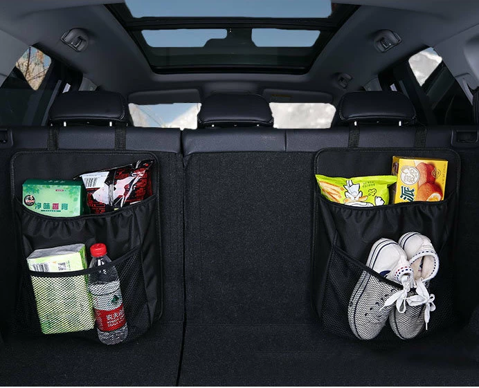 Organizues për makinë Hurtel për pjesën e pasme të sediljes, poliester, i zi