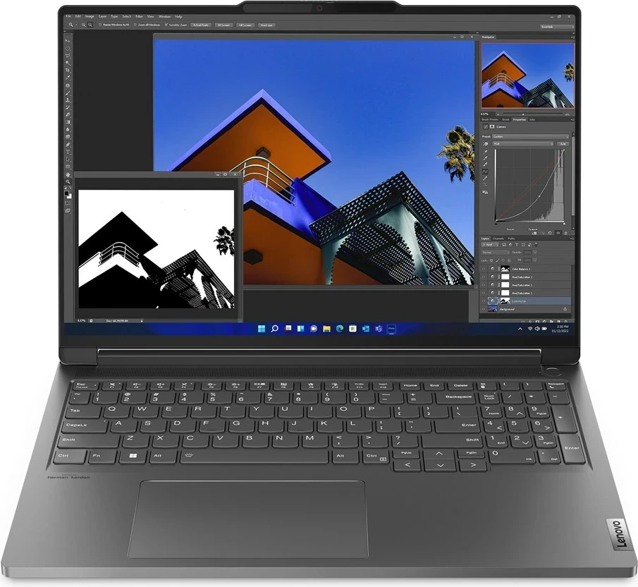 Laptop Lenovo ThinkBook 16p G4 IRH, 16", Intel Core i7 i7-13700H, 16 GB RAM, 1 TB SSD, NVIDIA RTX 4060, Gri