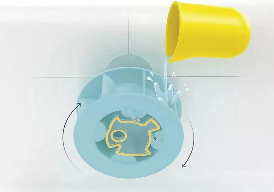 Set lodrash uji Playmobil Junior Aqua 71688 me mulli uji dhe rekin të vogël, plastikë