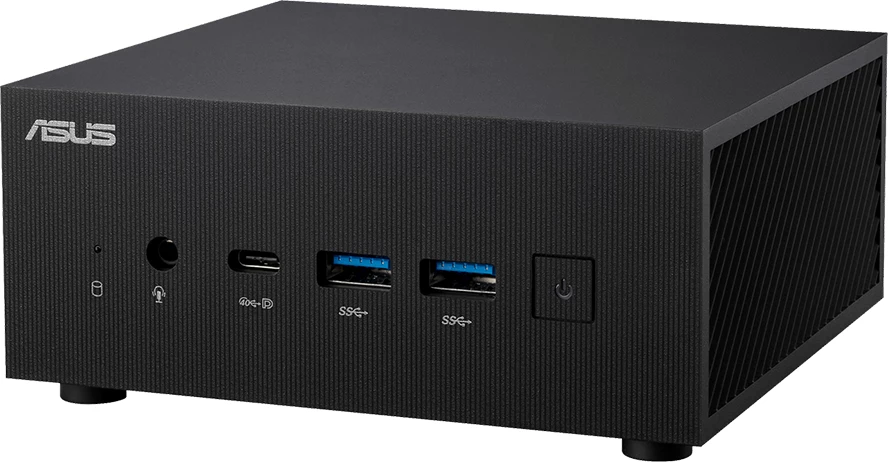 Kompjuter mini barebone ASUS ExpertCenter PN53-BBR575HD, AMD Ryzen 5 7535HS, WiFi 6E, Bluetooth 5.2, 2.5G LAN, 2x HDMI, 1x DisplayPort 1.4, i zi