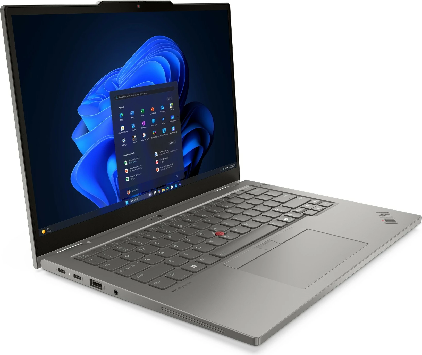 Laptop Lenovo ThinkPad L13 2in1, AMD Ryzen 5 PRO, 32GB RAM, 1TB SSD, 13 inç, gri