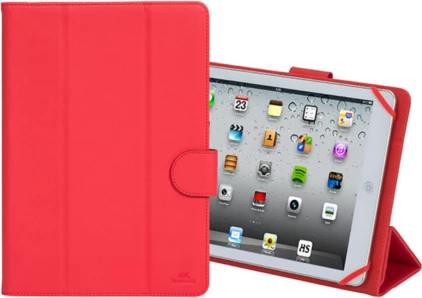 Çantë/mbështjellës për tablet RIVACASE 3137, 9.7-10.5", PU lëkurë, funksion stand, e kuqe