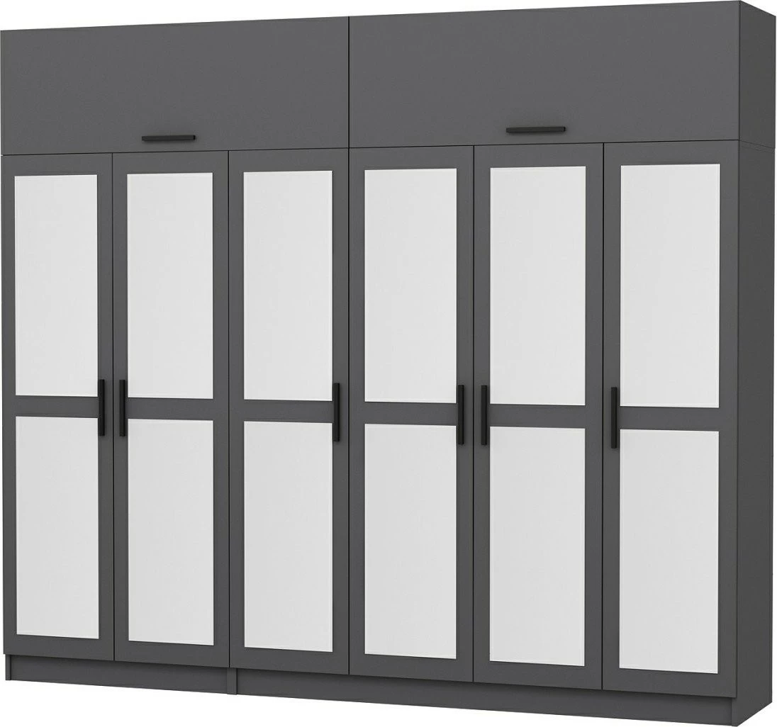 Dollap Skye Decor, ngjyrë antracit, 5279