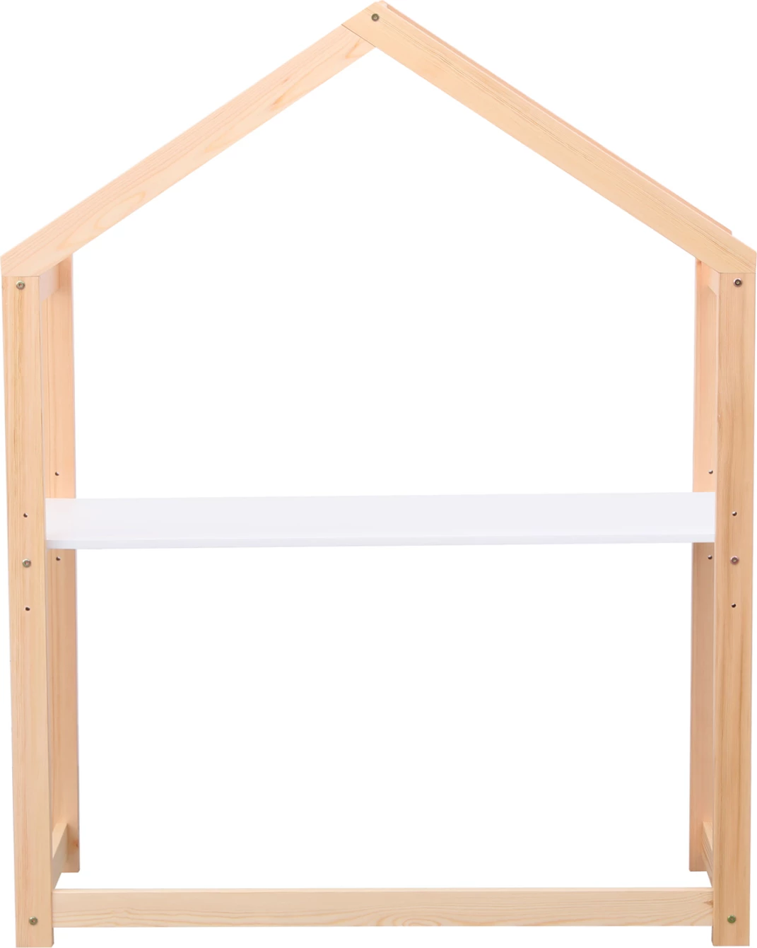 Tavolinë për fëmijë PEPE, dru pishe natyral, melaminë, 120x44x152cm