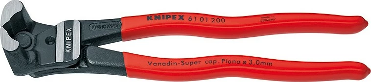 Kaçavida për bulona Knipex 61 01 200, 200mm, dorezë plastike, e kuqe