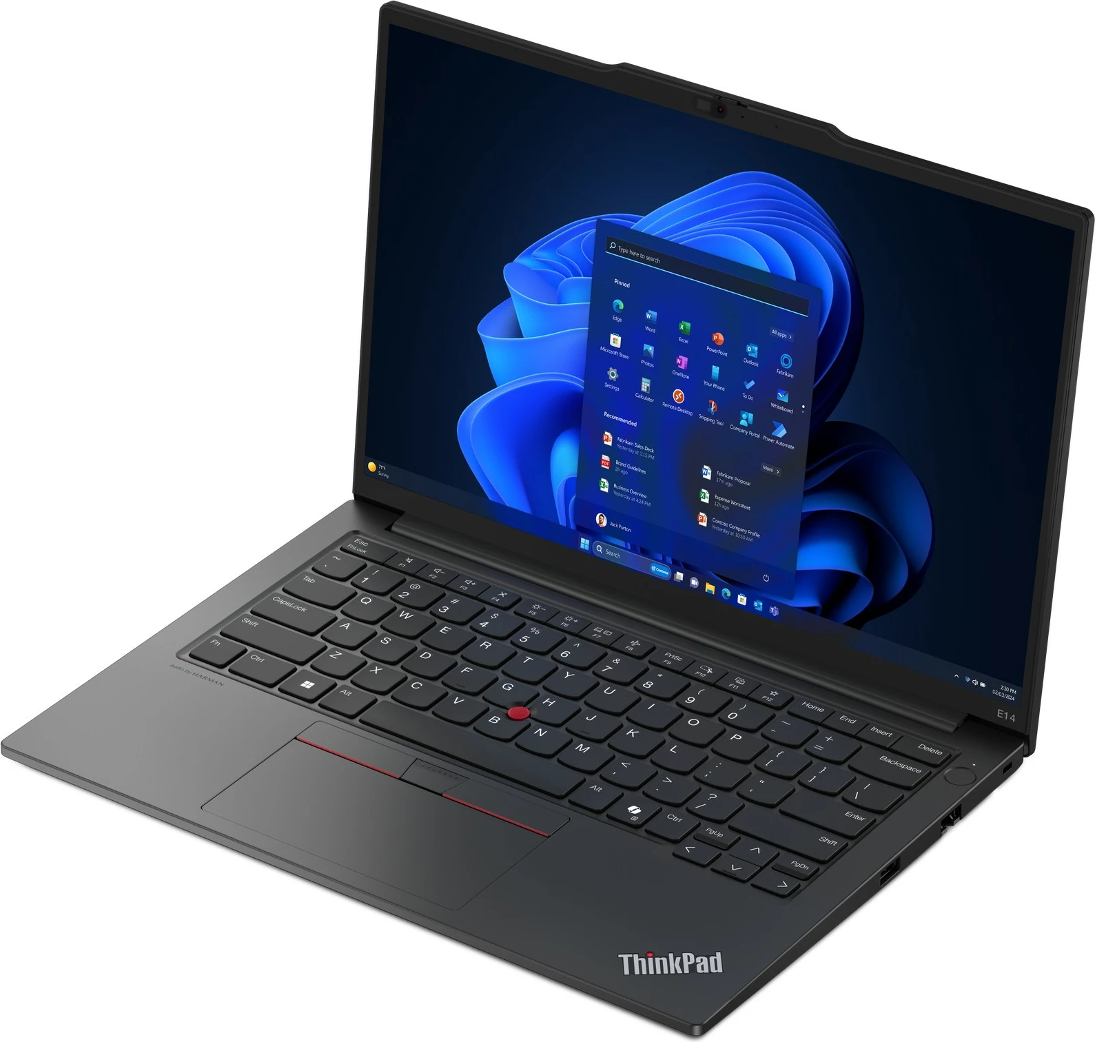 Laptop Lenovo ThinkPad E14 , 14",, Intel Core Ultra 7, 16GB RAM, 512GB SSD, Intel Arc Graphics, i zi 