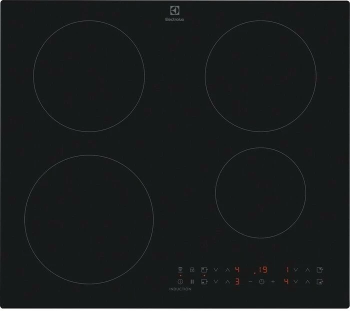 Pllakë induksioni Electrolux Saphire Matt EIT60433CT, 4 zona, e zezë