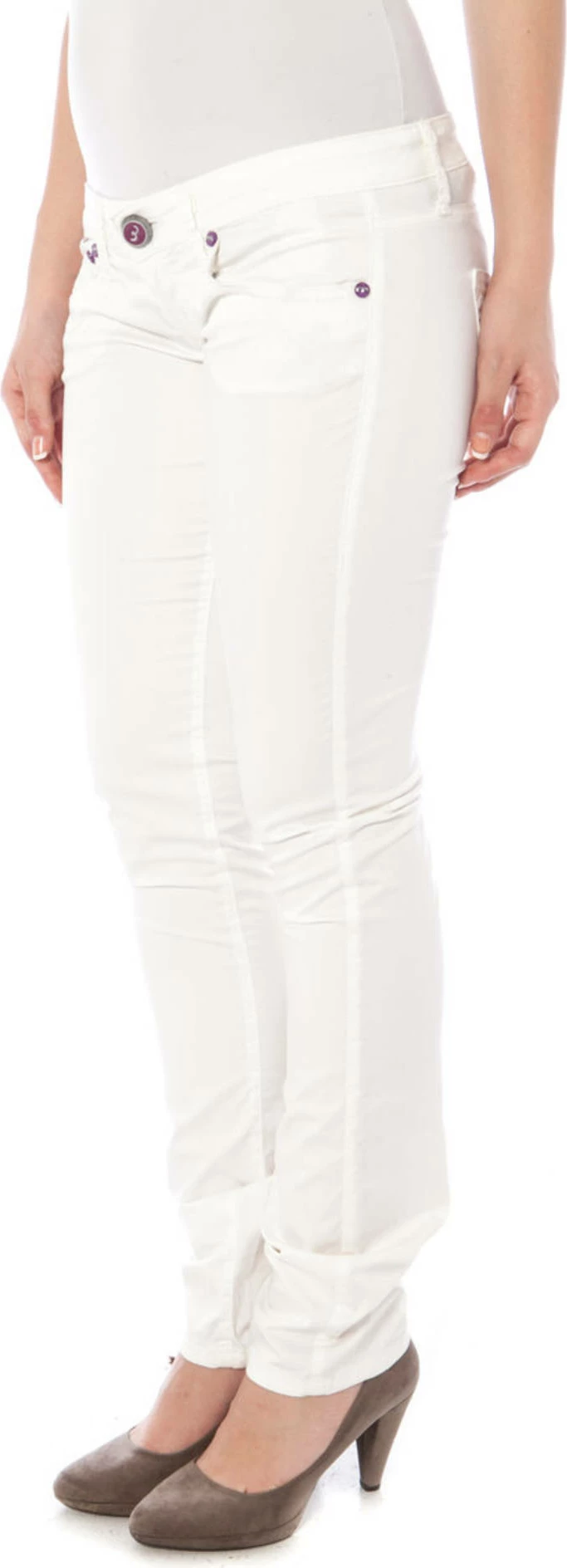 Pantallona për femra CLINK, të bardha