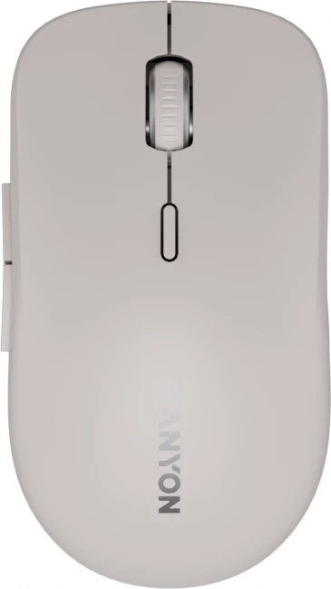 Maus CANYON MW-12 wireless dual mode Bluetooth/RF, 2400 DPI, 6 butona, bezhë, set me receiver + bateri