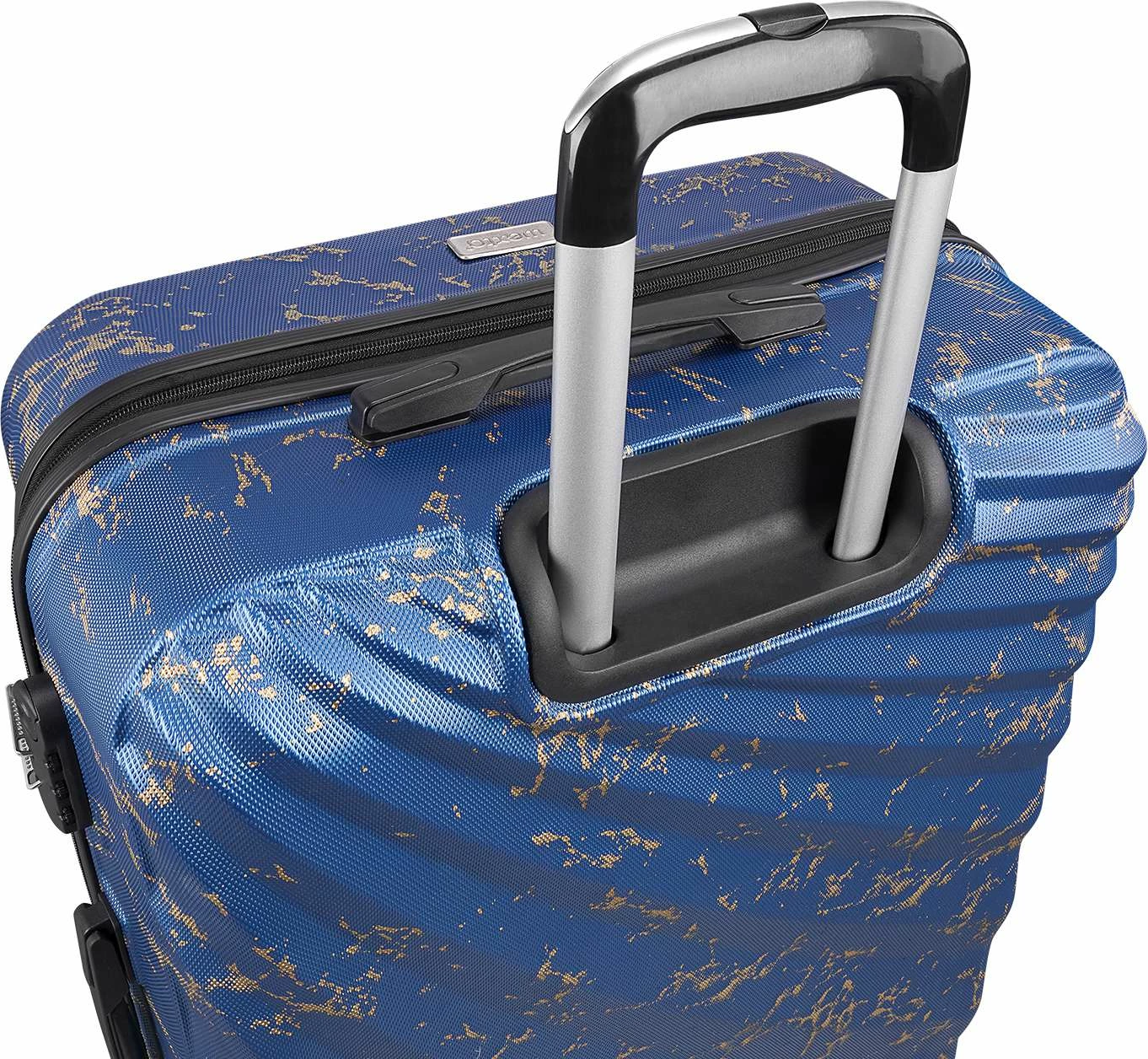 Valixhe udhëtimi Zoozie Bags, Wexta Wx-300, e madhe, ngjyrë kaltër, me printim