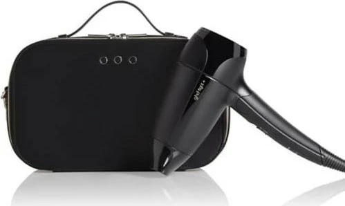 Tharëse flokësh ghd Flight+, i zi