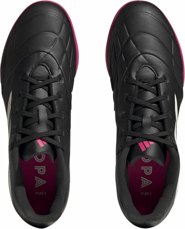 Atlete futbolli për meshkuj adidas Copa Pure.3 TF, të zezë
