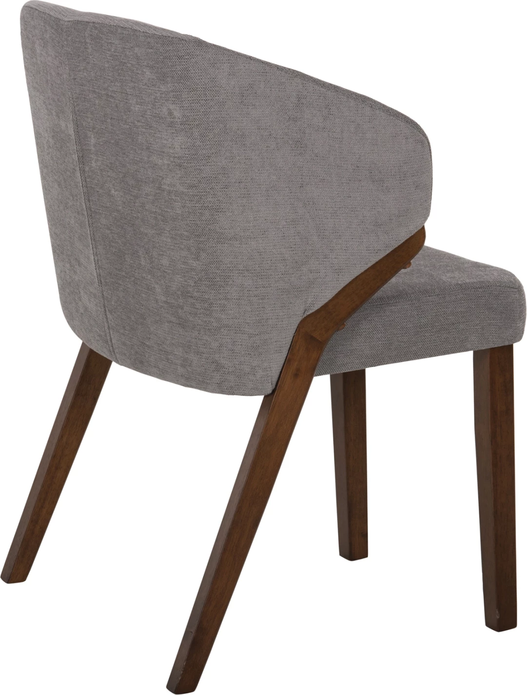 Karrige ngrënieje RADDER FH9749 dru gome ngjyrë arre-gri pëlhurë 50x53x77H cm., set prej 2 copë