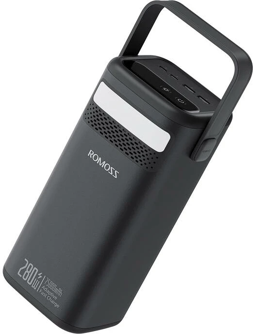 Powerbank Romoss PMT75-DC 75000mAh 280W, e zezë