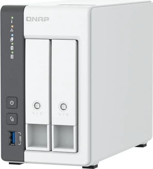 NAS server QNAP TS-216G, Tower, Ethernet LAN, Bardhë