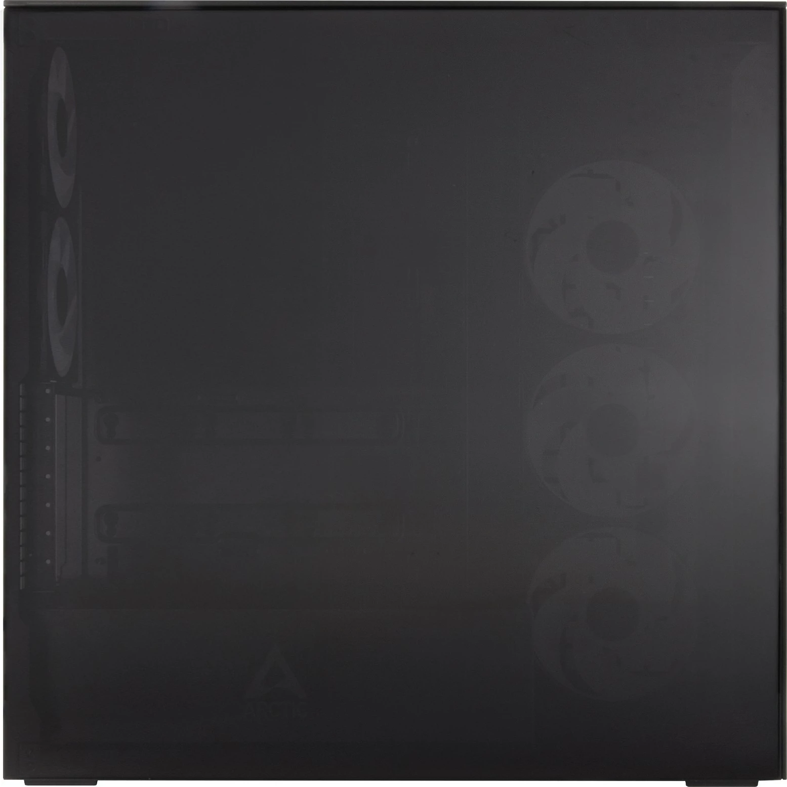 Kasë ARCTIC Xtender, Midi Tower, xham i temperuar, RGB, e zezë