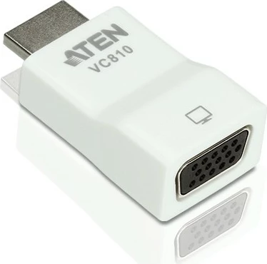 Konvertues HDMI në VGA ATEN VC810-AT, i bardhë