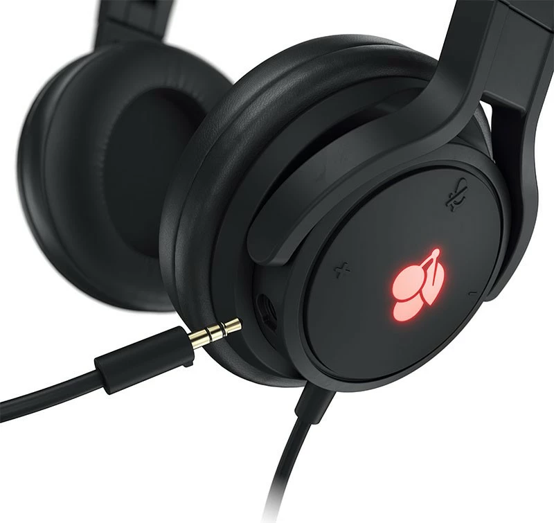 Kufje Cherry HC 2.2, me kabllo, 7.1, e zezë